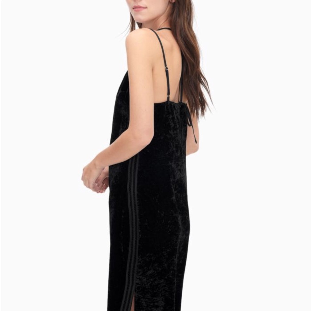 Crushed Velvet cami dress